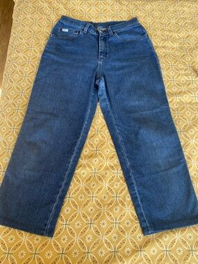 Lee Straight-Leg Women's Jeans in Dark Blue Denim